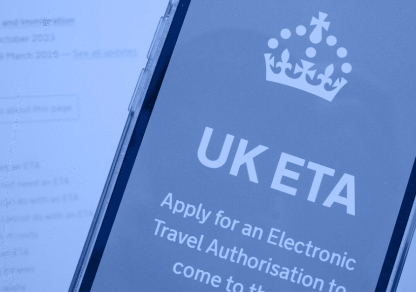 مجوز دیجیتال سفر به بریتانیا